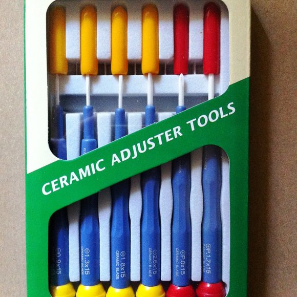 Armway ceramic adjuster alignment screwdriver 6 pc - Picture 4 of 16